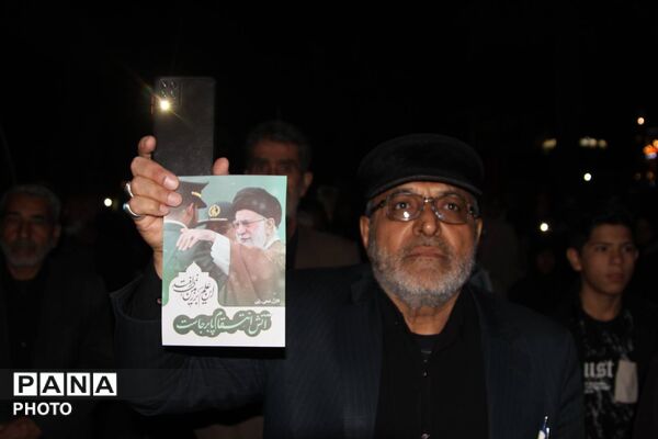 عزاداری هیات‌های امامشهر یزد در سوگ رهبر کبیر انقلاب اسلامی