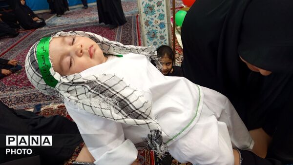 طنین «لبیک یا حسین» از گهواره‌های عشق
