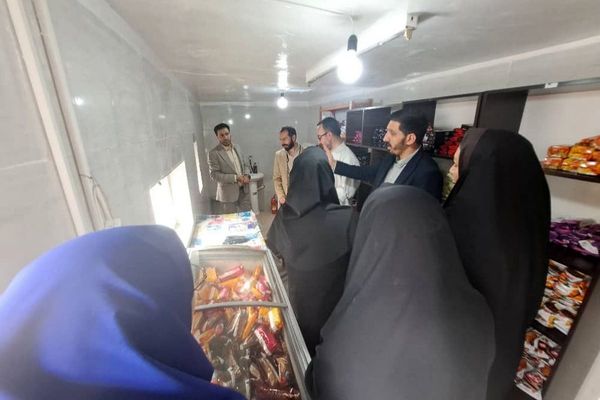 افتتاحیه پایگاه استاندارد تغذیه سالم مدرسه فتح
