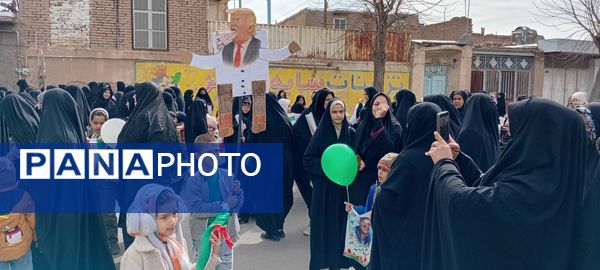 راهپیمایی یوم الله بیست و دوم بهمن ماه در خلیل آباد