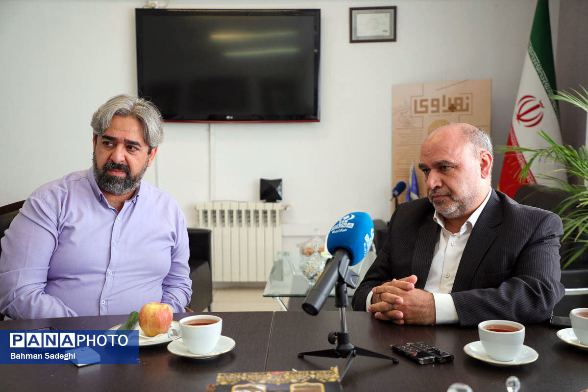 بازدید معاون توسعه مشارکت‌های مردمی کمیته امداد از خبرگزاری پانا
