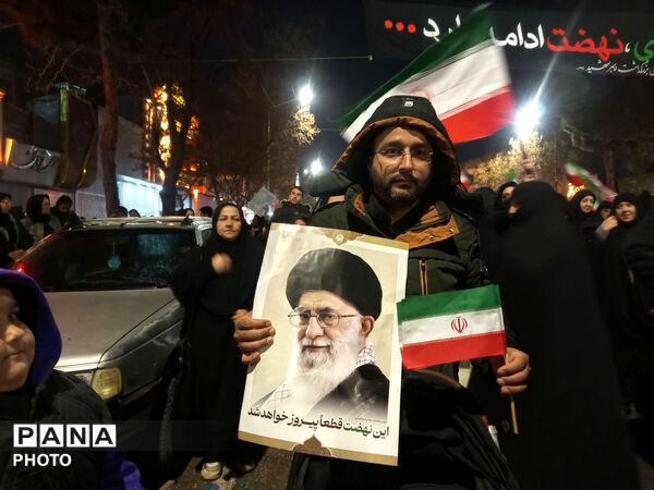 تجمع بزرگ مردم غیور و ولایتمدار نیشابور در خونخواهی از امام شهید