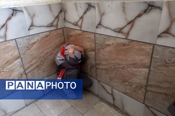 اجرای مانور زلزله و ایمنی در مدارس ناحیه 3 شیراز 