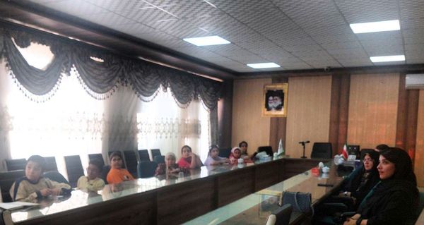 جلسه اول دوره بازیگری صدا در خبرگزاری پانا آذربایجان شرقی