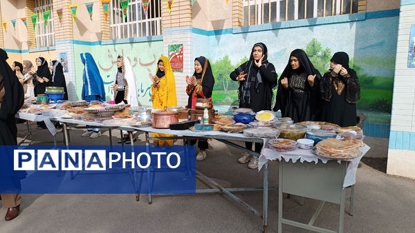 جشنواره لباس و غذاهای محلی در شهر قنوات 