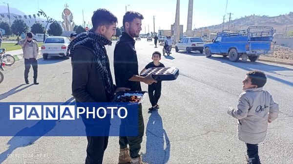 ایستگاه صلواتی هیات عاشقان ثارالله دیشموک به‌مناسبت ایام فاطمیه