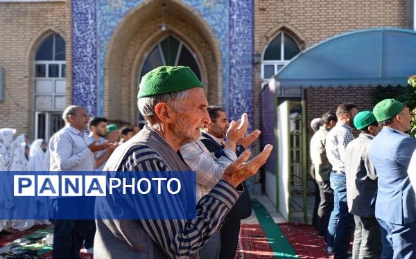 نماز عید سعید قربان در مسجد جامع شهر بار نیشابور