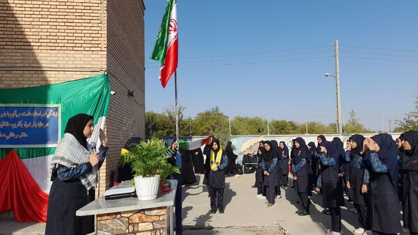 آغاز سال تحصیلی جدید در دبیرستان شاهد یاس نبی شهرستان گناباد