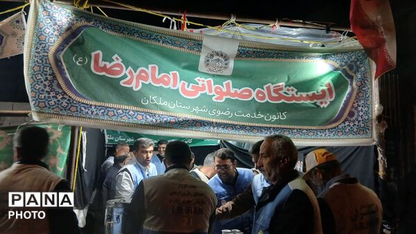 اجتماع و عزاداری عظیم هیات مذهبی شهرستان ملکان