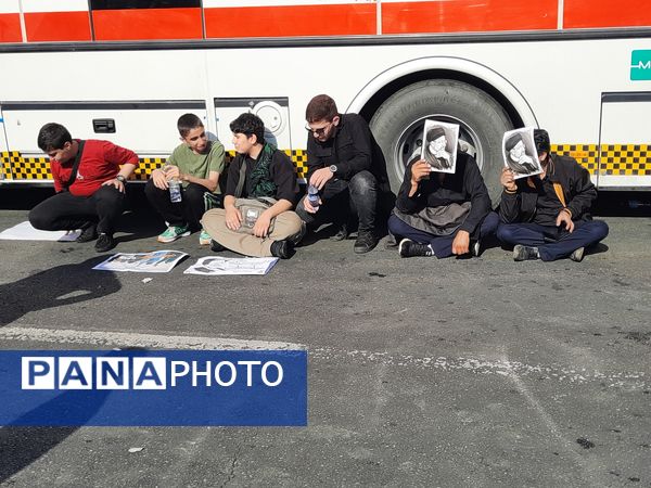 وداع با سید الشهدا خدمت