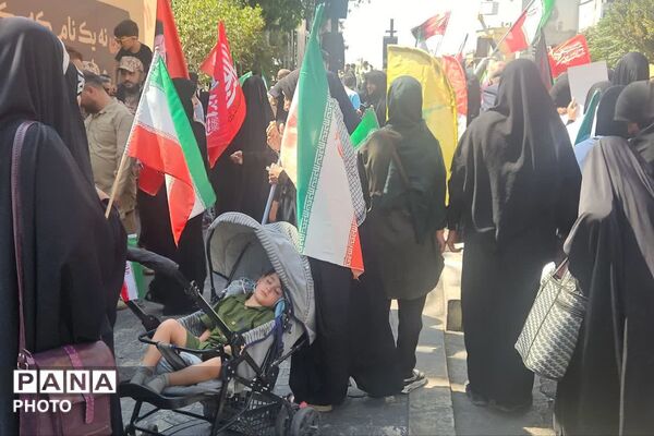 راهپیمایی جان‌فدایان ایران در شیراز - 2