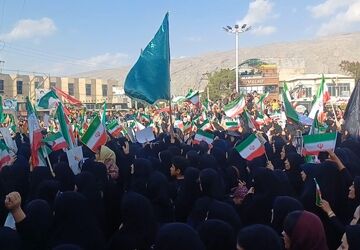 بیعت باشکوه مردم فیروزآباد 