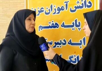 برگزاری جشن جوانه ها دبیرستان فرزانگان امین (۲) ناحیه ۲ استان اصفهان در تالار ادب 