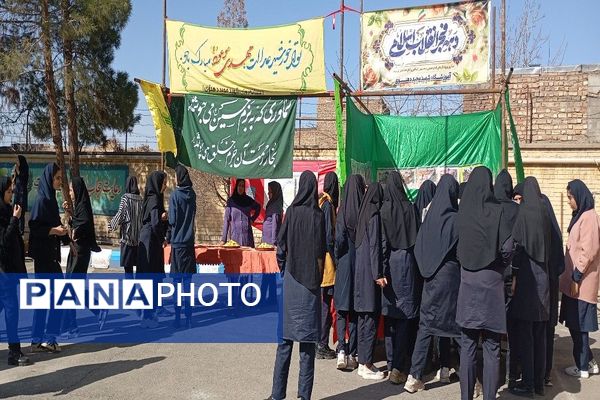  جشن نیمه شعبان در آموزشگاه شهید مجید دهنوی نیشابور 