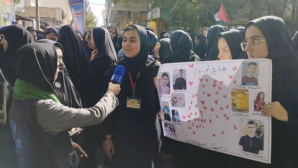 راهپیمایی ۱۳ آبان در فریمان