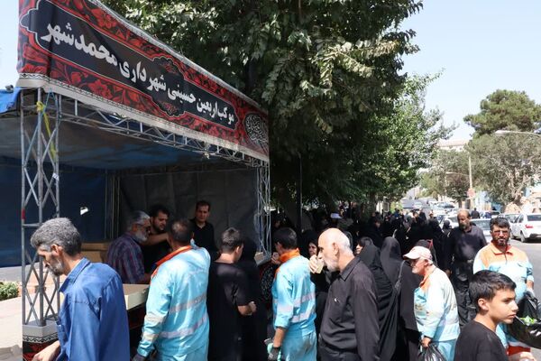 مراسم پیاده‌روی جاماندگان اربعین در محمدشهر کرج