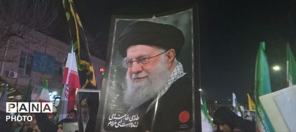 حضور گسترده و پرشور مردم انقلابی نیشابور در اجتماع خونخواهی رهبر انقلاب