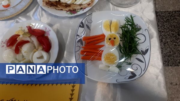 جشنواره تخم مرغ دبستان دخترانه فاطمه بهزادی  چناران