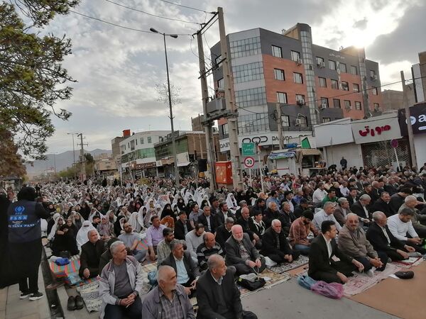  نماز عید فطر در شهرستان آبیک