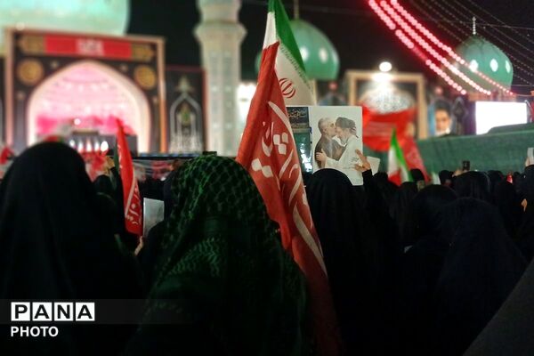 وداع با آقای شهید ایران در آستان مقدس جمکران