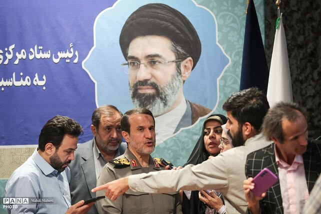 نشست خبری سالگرد هفته دفاع مقدس