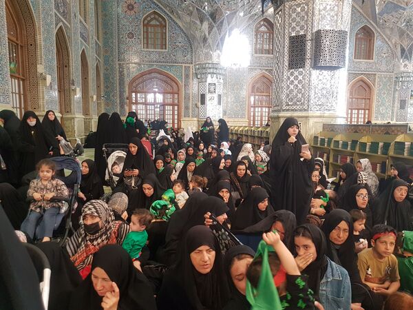 برگزاری بزرگترین اجتماع شیرخوارگان حسینی در حرم مطهر رضوی