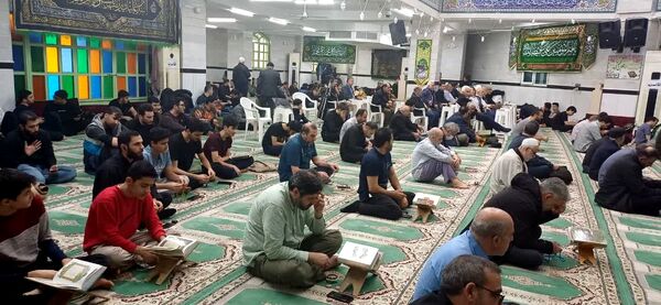 برگزاری اعتکاف دانش‌آموزی در مسجد رسول اکرم (ص)