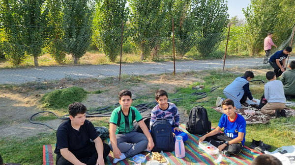 صبحانه سالم دبیرستان نمونه دولتی پژوهش آشخانه 