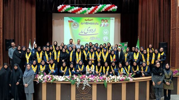 اختتامیه دوازدهمین پیش‌اردوی ملی پیشتازان دختر در زنجان
