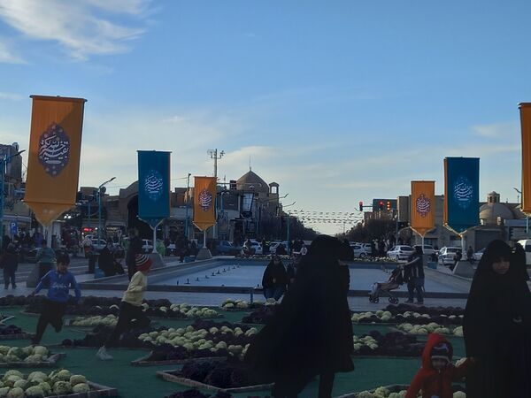 جشن اعیاد شعبانیه در مسجد امیرچخماق یزد