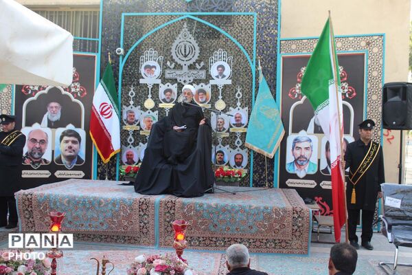 مراسم سالگرد شهیدان شاکری، پرتویان و سلگی در مسجد جمکران