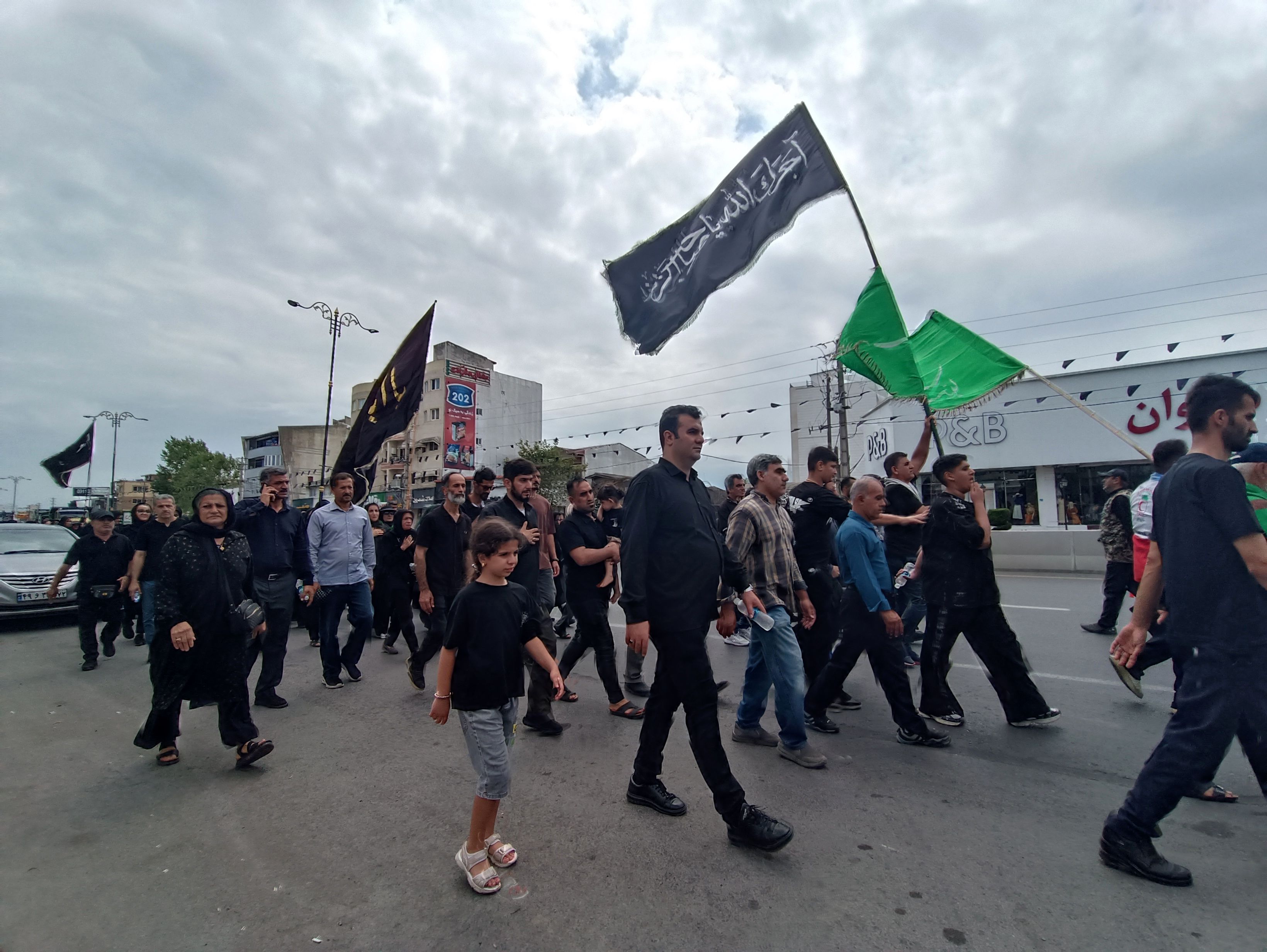 پیاده‌روی اربعین حسینی در ایزدشهر