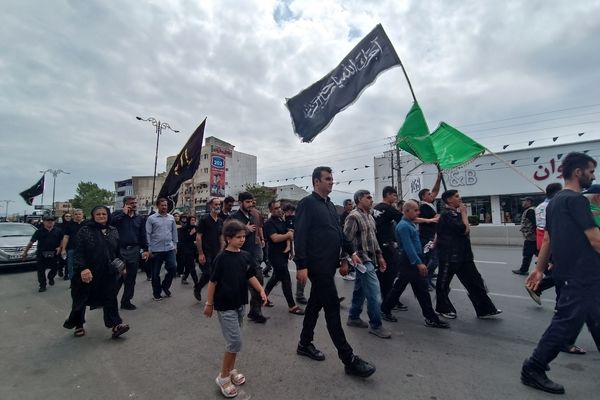 پیاده‌روی اربعین حسینی در ایزدشهر