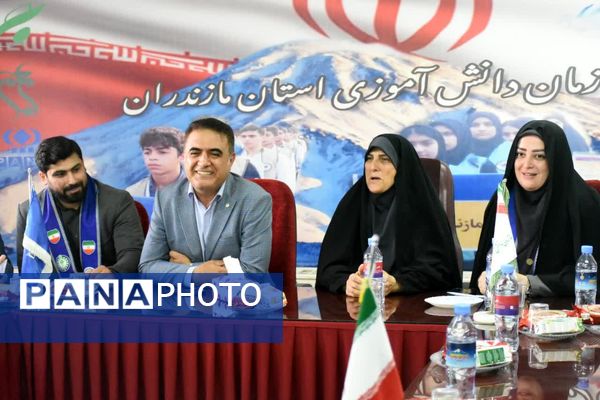 آیین تکریم و معارفه سرپرست سازمان دانش‌آموزی مازندران 