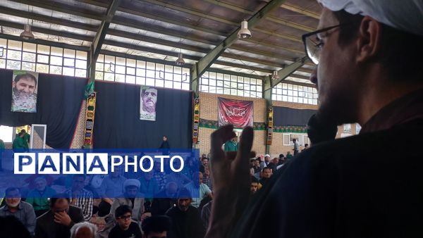 حضور زائران پیاده در جاده غدیر مشهد به نیشابور