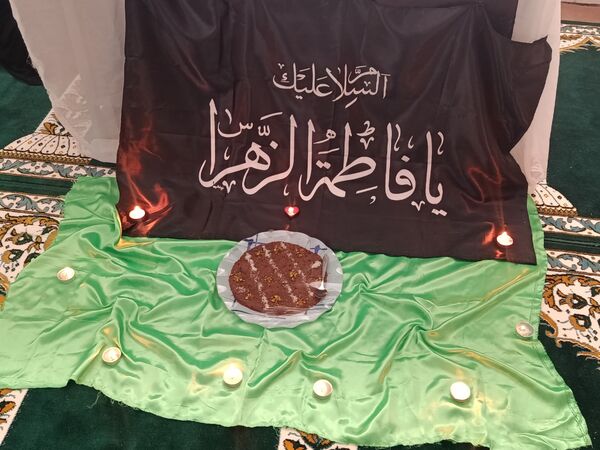 مراسم سوگواری شهادت حضرت فاطمه زهرا س در مدرسه گلشاد خلیل آباد 