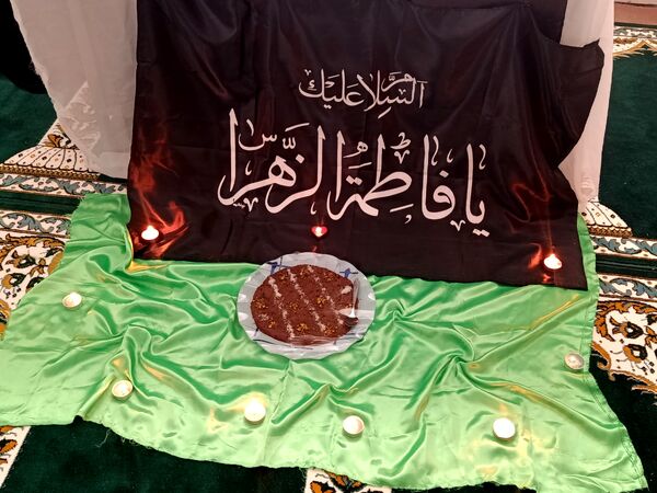 مراسم سوگواری شهادت حضرت فاطمه زهرا س در مدرسه گلشاد خلیل آباد 