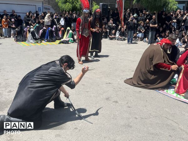  بازتاب واپسین پرده عاشورا در آیین خیمه‌سوزان هیئت فداییان حسین(ع)