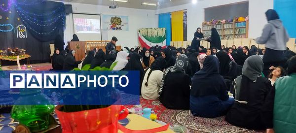 ضیافت افطار در هنرستان فاطمه‌الزهرا (س) بابلسر 