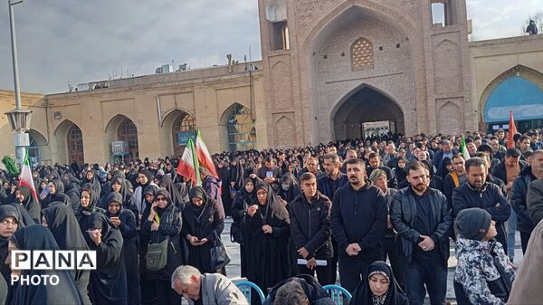 عزاداری شهادت مظلومانه امام خامنه ای 