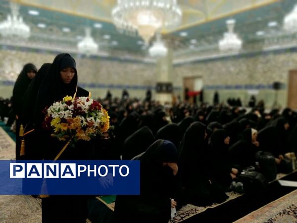 محفل هفتگی هیات «معصومانه» با حضور دختران دبیرستانی در قم