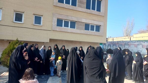 همایش صلابت خواهران بسیجی در خواجه