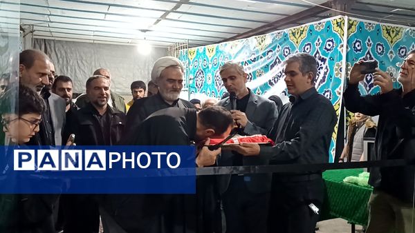 افتتاح نمایشگاه اندیشکده ندبه در هیات مهدیون کرج شاهین ویلا