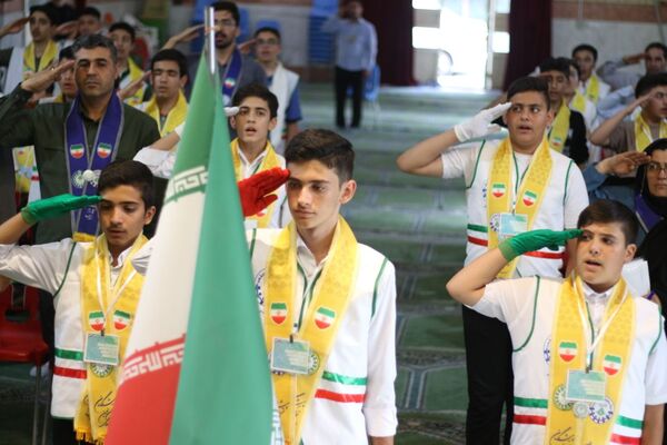 اختتامیه پیش اردوی ملی پیشتازان پسر آذربایجان شرقی