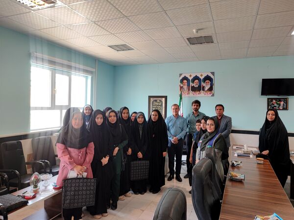 تقدیر از دانش‌آموز خبرنگاران پانا در شهرستان سملقان