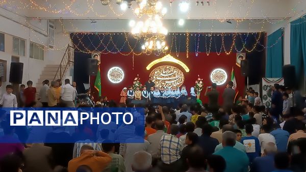 جشن میلاد امام رضا (ع) در مسجد الرضای نیشابور 
