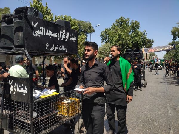 مراسم عزاداری عاشورای حسینی در شهرستان نیشابور 