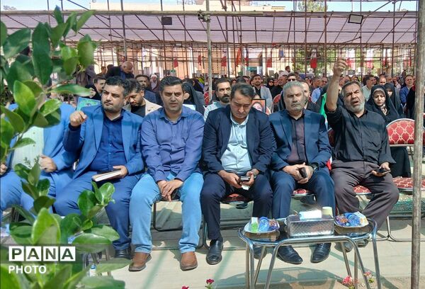 گرامیداشت یاد و خاطره شهدای جنگ رمضان باقرشهر 