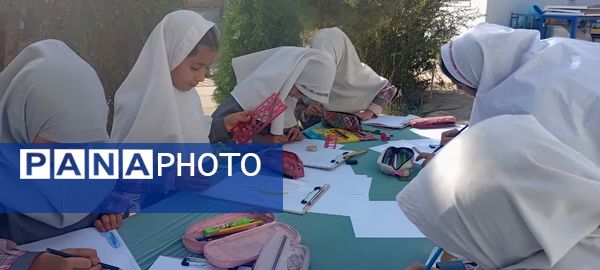 برگزاری ایستگاه نقاش شو و ایستگاه آرزوها در دبستان شهید عامل هوشمند زارچ