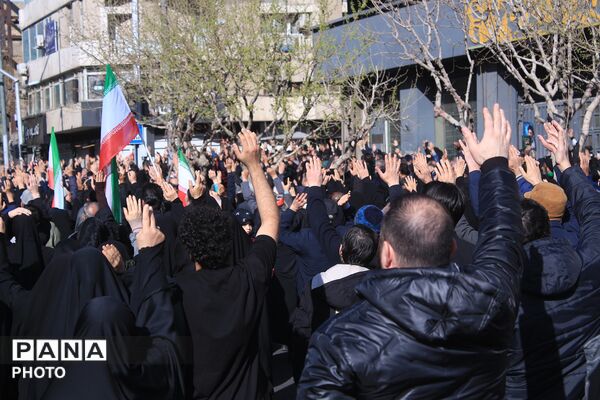 تهران در سوگ رهبر شهید انقلاب